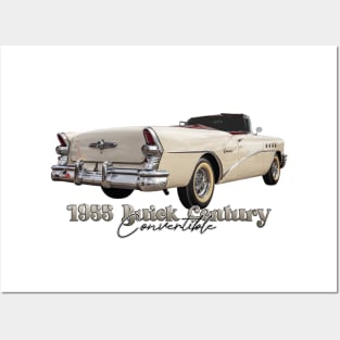 1955 Buick Century Convertible Posters and Art